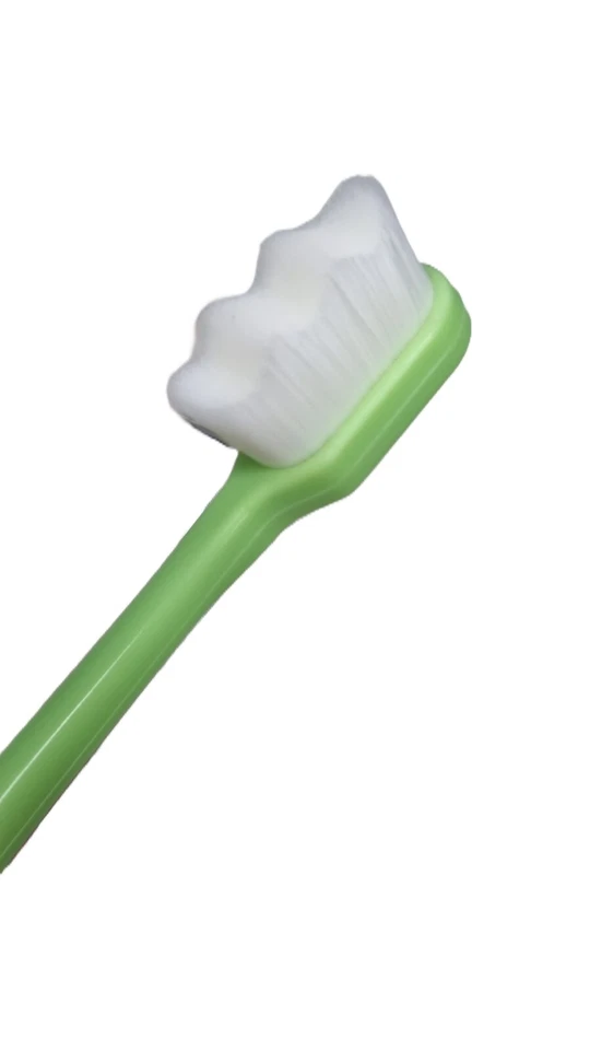 Wavy Nano Toothbrush Soft Extra Micro Teeth Sensitive Gums Pack Light Bristle - Image 2 of 4