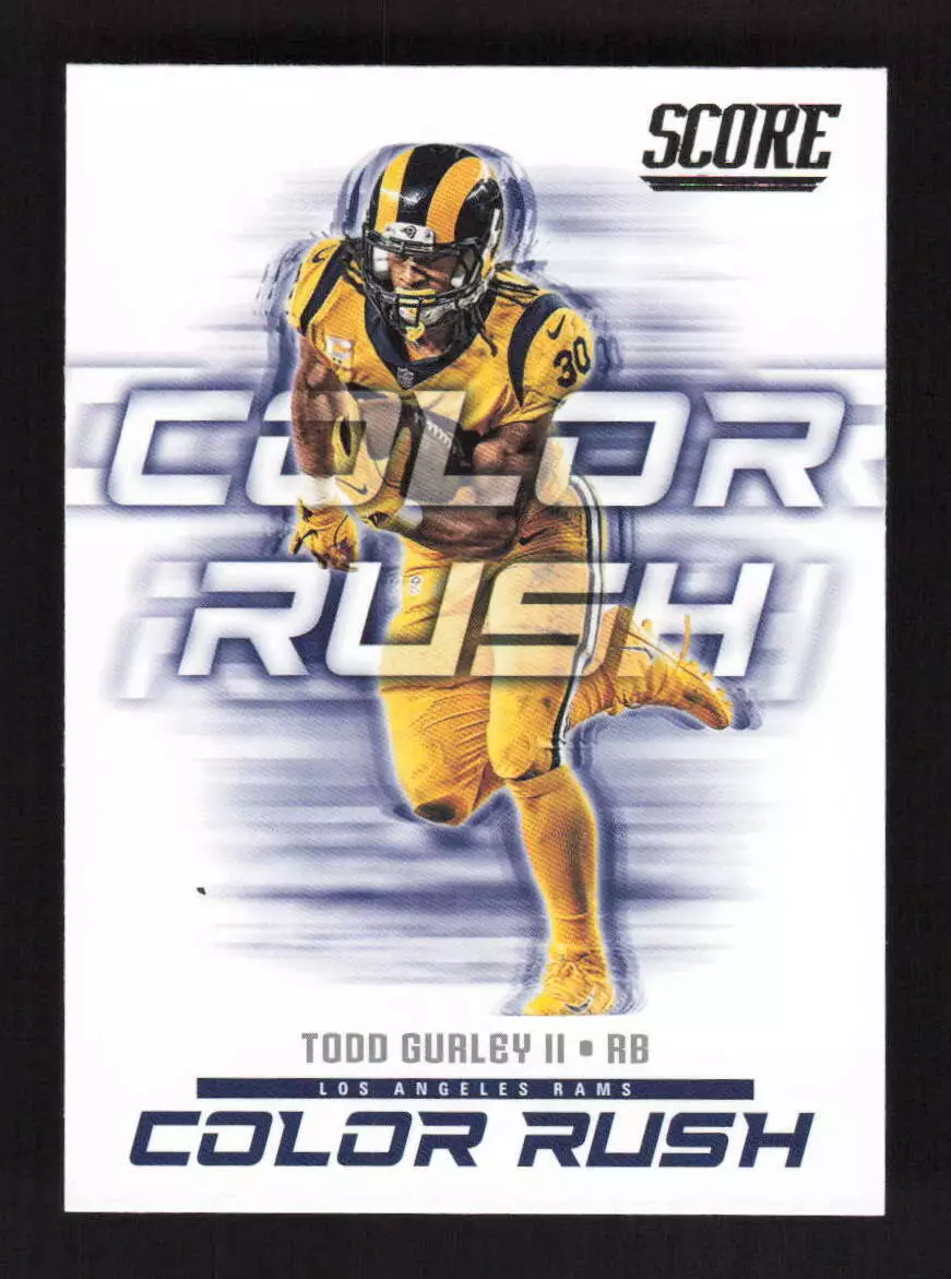 Gurley color top rush jersey
