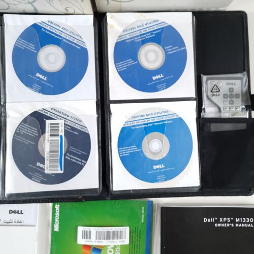 Official Dell XPS M1330 CD Case, Remote & Manual with Driver Discs + Heatsinks - 第 11/22 張圖片