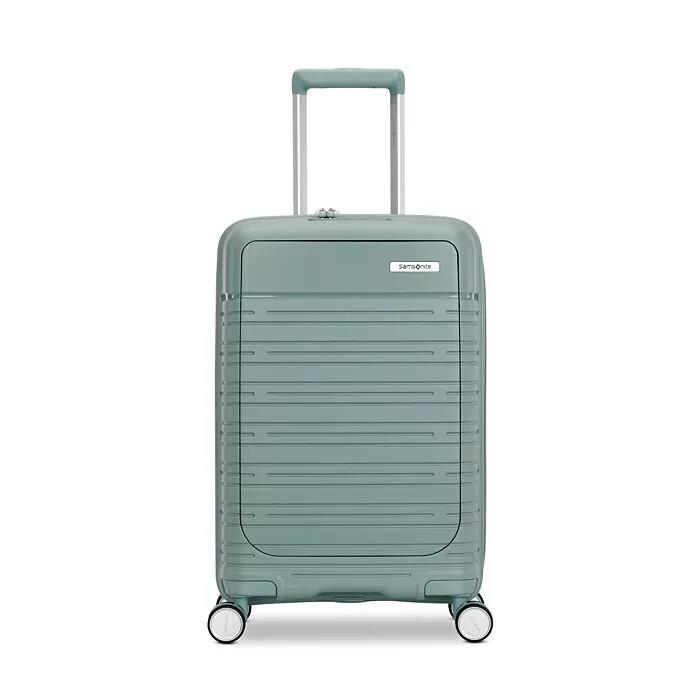 廃盤Samsonite Firelite69 グレー＆グリーン キャリーケース Samsonite Green 22