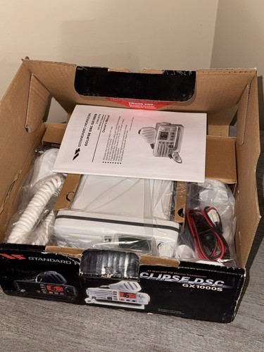 Standard Horizon Eclipse DSC-GX1000S Fixed Mount VHF Radio New In Box - Zdjęcie 4 z 9