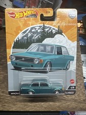 Hot Wheels Premium '73 Volvo 142 GL Auto Strasse 4/5 Car Culture Real Riders New