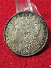 1896 CIRCULATED MORGAN SILVER DOLLAR  BUTT UGLY                        #MF-T2281