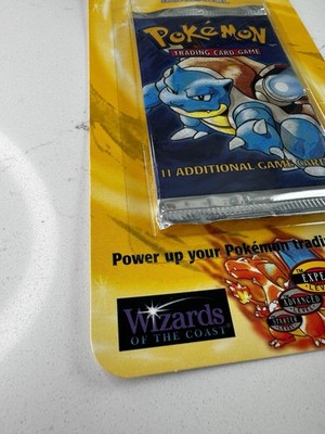 Sealed 1999 Pokémon Base Set Blastoise Blister Pack– Factory