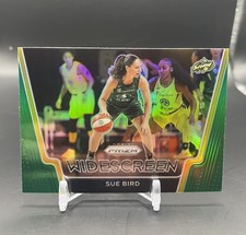 2021 PANINI PRIZM WNBA SUE BIRD WIDESCREEN GREEN PRIZM #5 SEATTLE STORM HOF