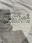 lot of 30 silver Roosevelt dimes dated 1946 -1964