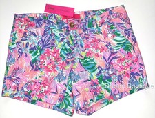 Lilly Pulitzer Disney Dreaming Callahan Shorts Size 12 NWT
