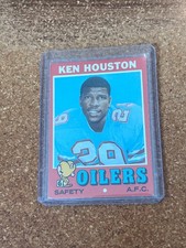 1971 Topps Football # 113 Ken Houston RC