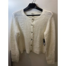 Worthington Womens Long Sleeve w/Buttons Cardigan Size L NWT 