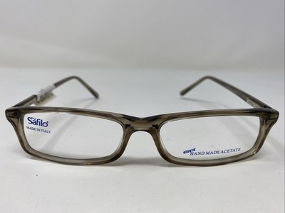 SAFILO Team Italy 4123 0Q54 54-16-145 Gray Full Rim Eyeglasses Frame PQ94