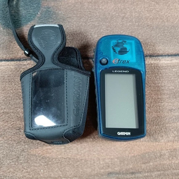 Garmin eTrex Legend Blue Handheld LCD Display Waterproof Hiking GPS Navigator - Image 2 of 4