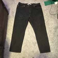 Levi s 505 Jeans Men 38x30 Straight Fit Denim...