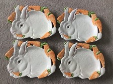 Nantucket Spring Easter Bunny Plates 10 3/8  ...