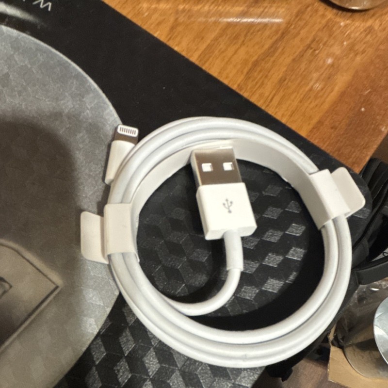 Apple Lightning to USB Cable 3ft White Compatible with iPhone