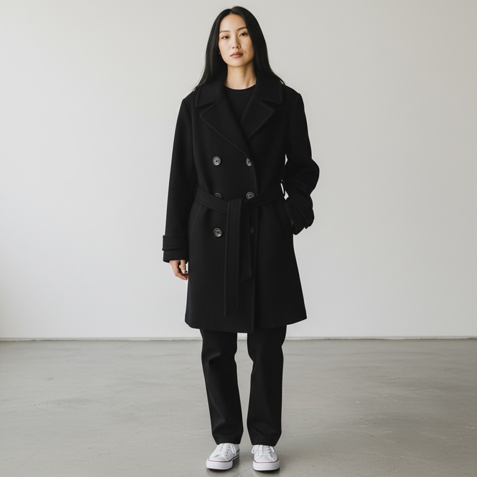 J. Crew Wool Coat Double Breasted - image 1