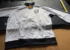 Disney Star Wars Track Jacket Imperial Logo - I see stain near bottom