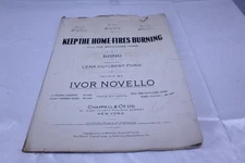  1916 Copyright Sheet Music Keep the Home Fires Burning Vintage