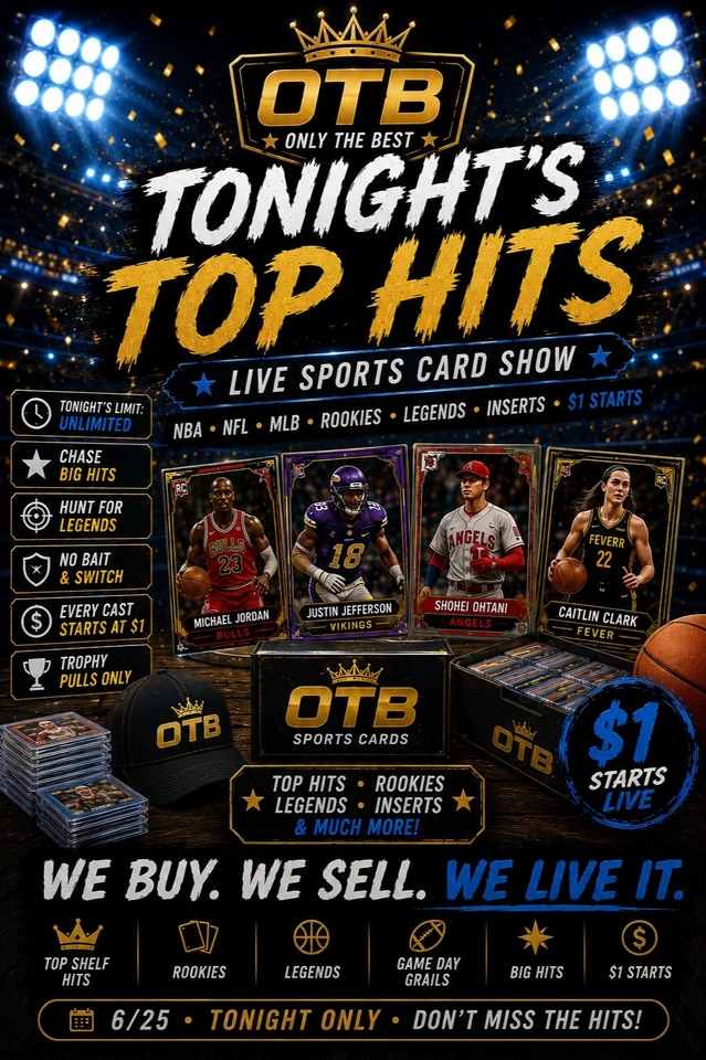 🏆 TOP HITS  Legends • Rookies • Inserts • $1 Starts