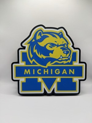 University Of Michigan Wolverines - Light Up LED Sign