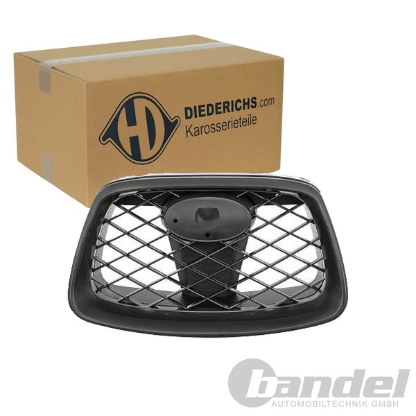 Diederichs KÜHlergrill KÜHlergitter Grill Vorne Schwarz Mitte | 6234040-image