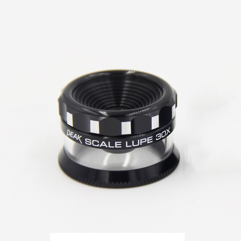 その他 Peak Lupe 30x Original PEAK 2037-30X Scale Loupe 30x Portable Magnifier With