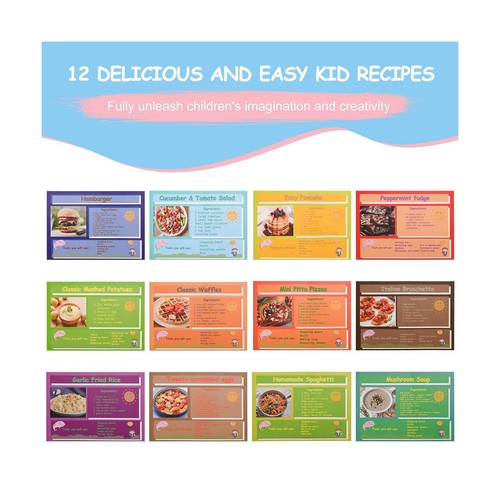 Kids Cooking Sets Real Kids Baking Set with Storage Case 34 Piece Real Cookin... - Picture 5 of 6