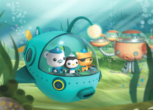 A3 SIZE - Octonauts British Children's TV SERIES GIFT / WALL DECOR ART POSTER - Picture 1 of 1