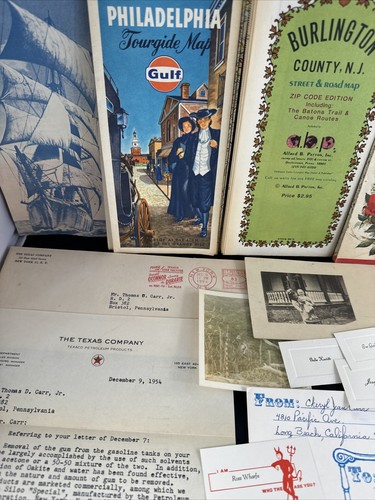Vintage Papier Ephemera Menge - Junk Journal - Karten, Briefmarken, Postkarten + - Bild 8 von 10