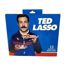 12 Days Of Socks Ted Lasso Men's Shoe Size 6 - 12 Ankle + Crew NIB Holiday Gift