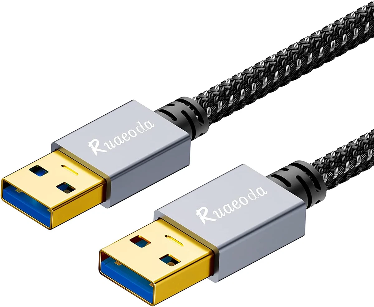 USB to USB Cable 12 Ft, USB 3.0 Male to Male Type a to Type a