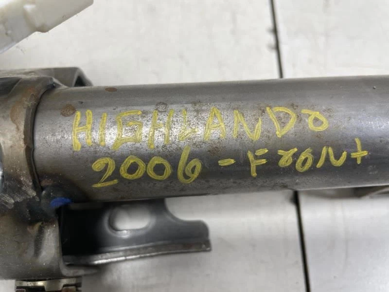 Toyota Highlander 2006 columna de dirección HV con cilindro de bloqueo de encendido y llave OEM+ Foto 3 de 4