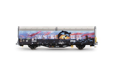 Albert Modell 245043: SBB - Hbbillns freight wagon w. graffiti (NEW)