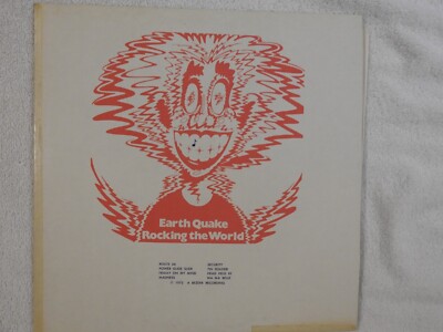 Earth Quake ''Rocking The World'' Pristine NEVER PLAYED Original 1975 Bezerk Vinyl