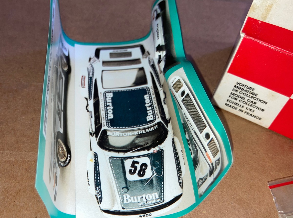 Kit Monté Starter 1/43 - Porsche 911 934 Burton Le Mans 1977 N°58 Bob Wollek