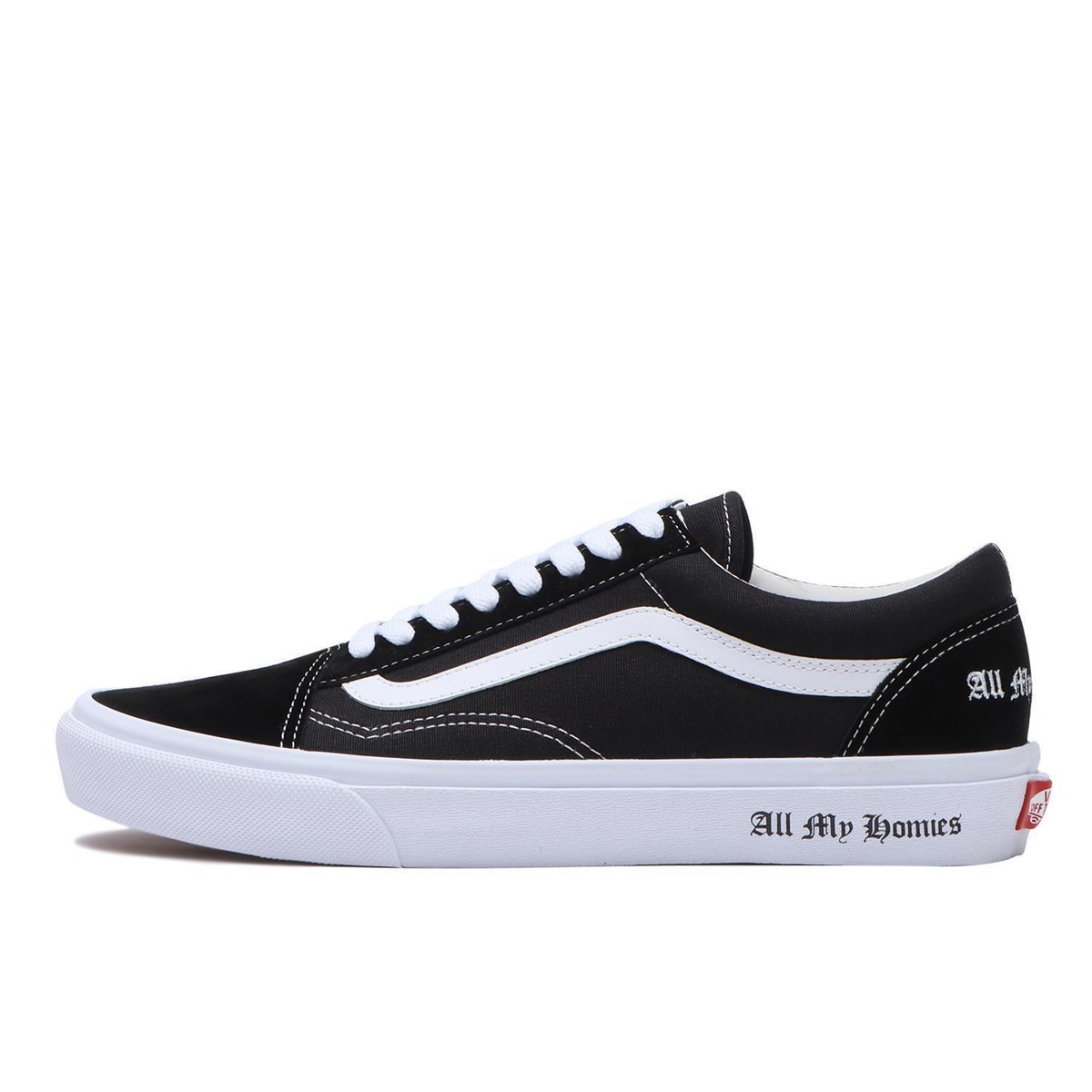 All My Homies Vans Old Skool Black White V36CF-ZORN Men's All My Homies Vans Old Skool Black White V36CF-ZORN Men's