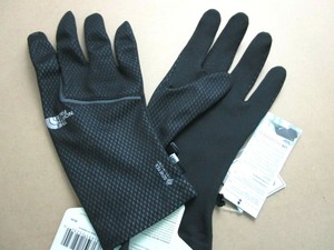 north face tricot gloves