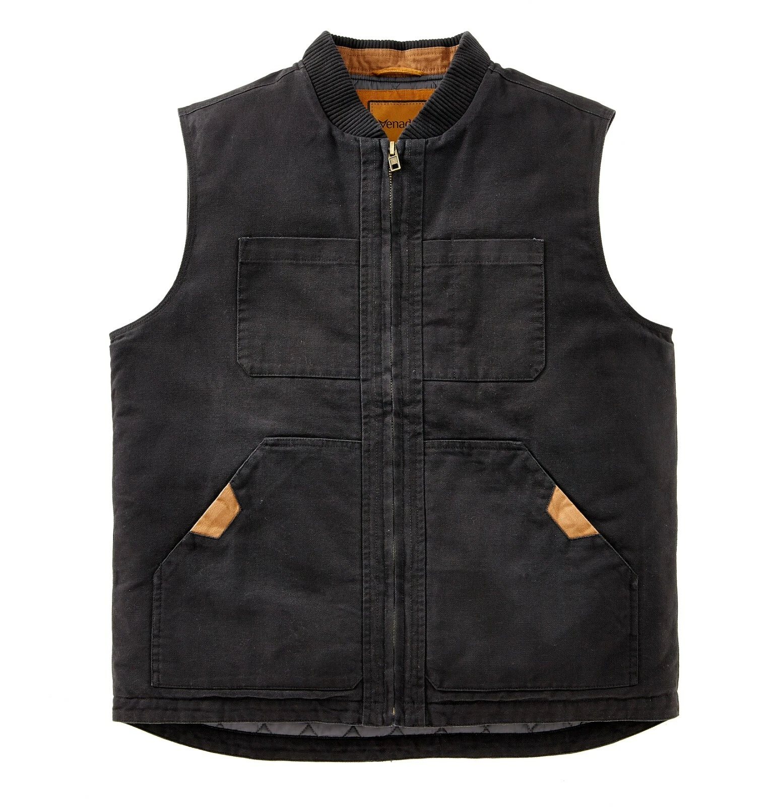 Venado Concealed Carry Vest for Men - Heavy Duty Canvas - Conceal Carry Pockets image 2
