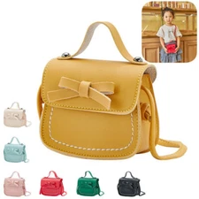 Children Kids Girls Big Bow Handbag Shoulder Messenger Bag Crossbody Wallet Gift