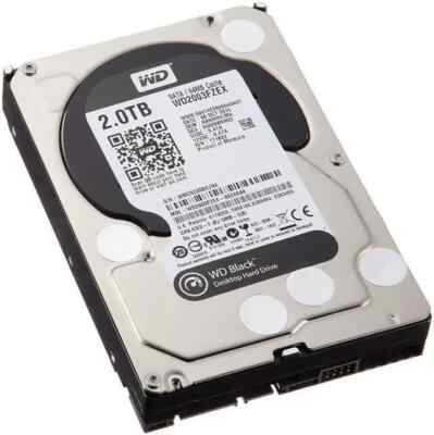 Western Digital Black (WD2003FZEX) 2TB 3.5 SATA 7200RPM Hard Disk