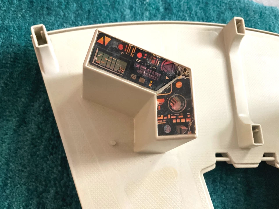 Juego Kenner 1978 Estrella de la Muerte Star Wars vintage piezas - lote de piso y soportes Foto 4 de 4