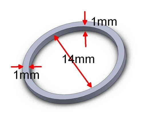 4 Stück Antriebsgummis Antriebsriemen Ersatzriemen für Piko NOHAB JUNIOR myTrain