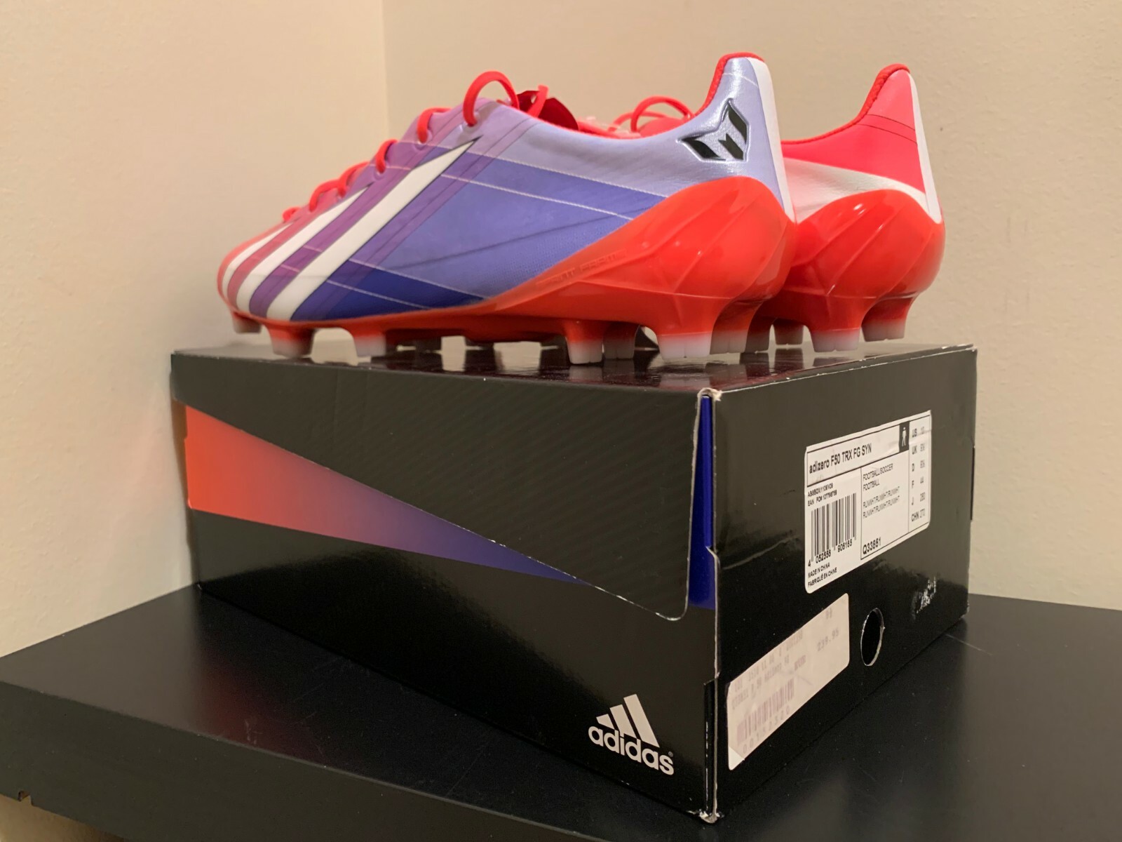 adidas F50 adizero Messi Union Jack Soccer Boots US 10 - Q33851 image 5