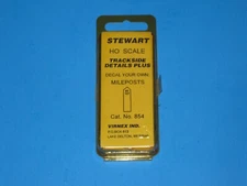 Stewart HO #854, Mileposts Kit - Concrete Pointed Top