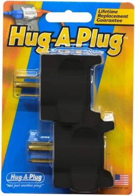Black Electrical Plug Universal Power Adapter For Devices