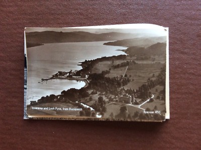 L1d Postkarte unbenutzt alt undatiert Inveraray und Loch Fyne