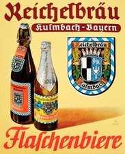 Reichelbr&auml;u AG Kulmbach historische Aktie 1923 EKU Bier Brauerei Franken Bayern