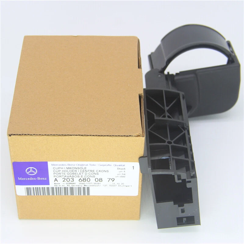 Portavasos negro 2036800879 para Mercedes Benz W203 C320 C240 C230 2001-2004 Foto 4 de 4