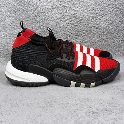 Adidas Trae Young 2 Basketball Shoes Mens 11 Chinese New Year Black Red Athletic Adidas Trae Young 2 Chinese New Year Mens 11.5 Red Black  main image 3