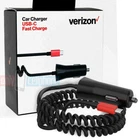 Original Verizon USB-C Type-C Fast Car Charger for Galaxy S23/S22/S21/S20/S10