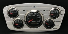 1933 1934 Ford Car 5 Gauge Gps Dash Panel Insert Black